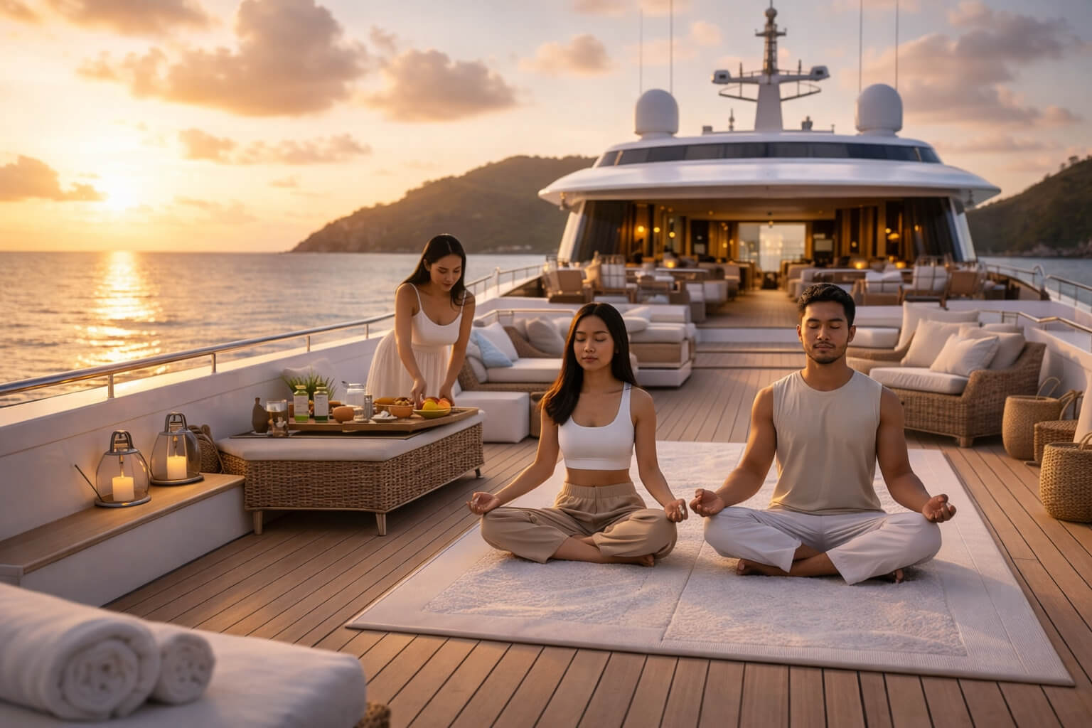 Onboard wellness experience